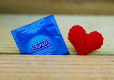 How should I respond when my partner tries to avoid wearing a condom?
